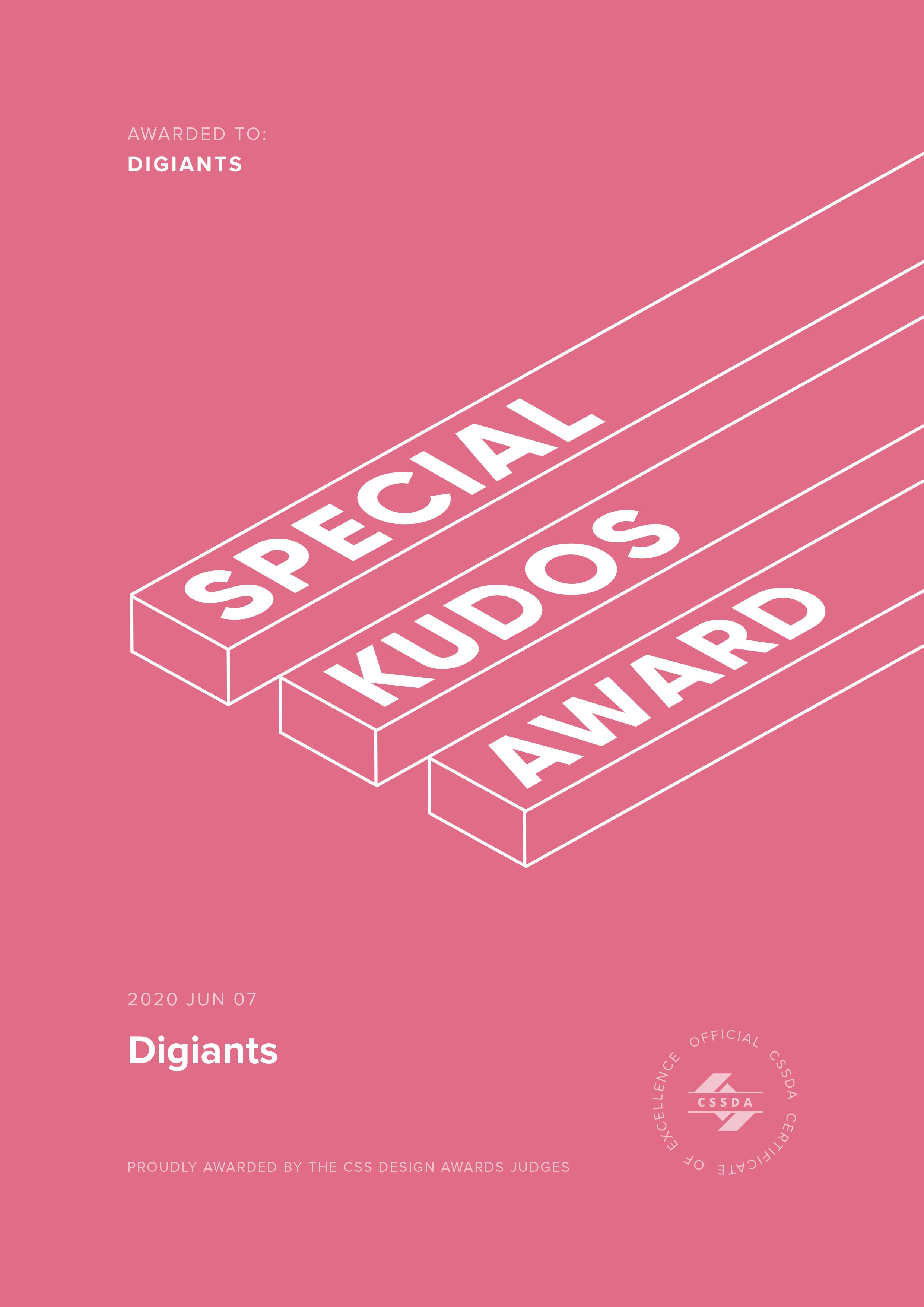 Premio de diseño de Kudos
